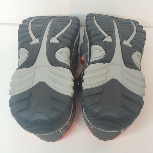 KingSize Men’s Street Sport Sand Sandals Size 15M Orange Black Hook and Loop - Picture 9 of 9